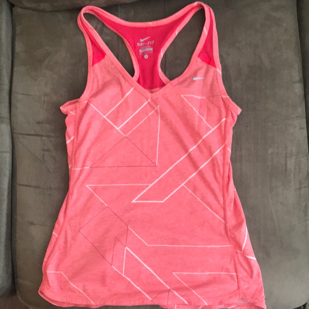 Nike Dri-fit running tank with key pocket